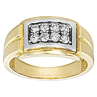 Diamond Men's Ring in 10K Yellow Gold (0.50ct tw)