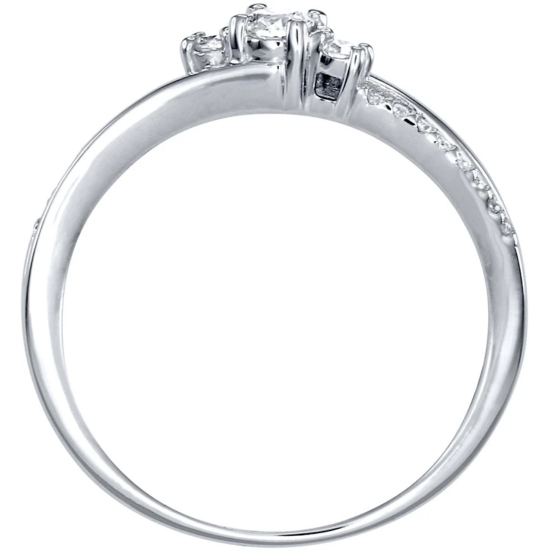 Diamond Promise Ring 10K White Gold (0.20ct tw)