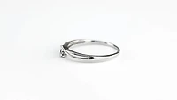 Diamond Celebration Ring 10K White Gold (0.04ct tw)