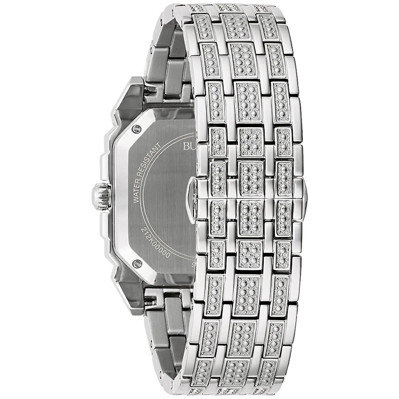 Bulova Octava Dress Crystal Watch | 96A285