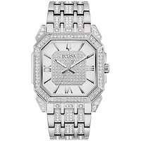 Bulova Octava Dress Crystal Watch | 96A285