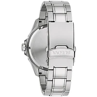 Bulova Marine Star Black Dial Stainless Steel Bracelet | 96B382