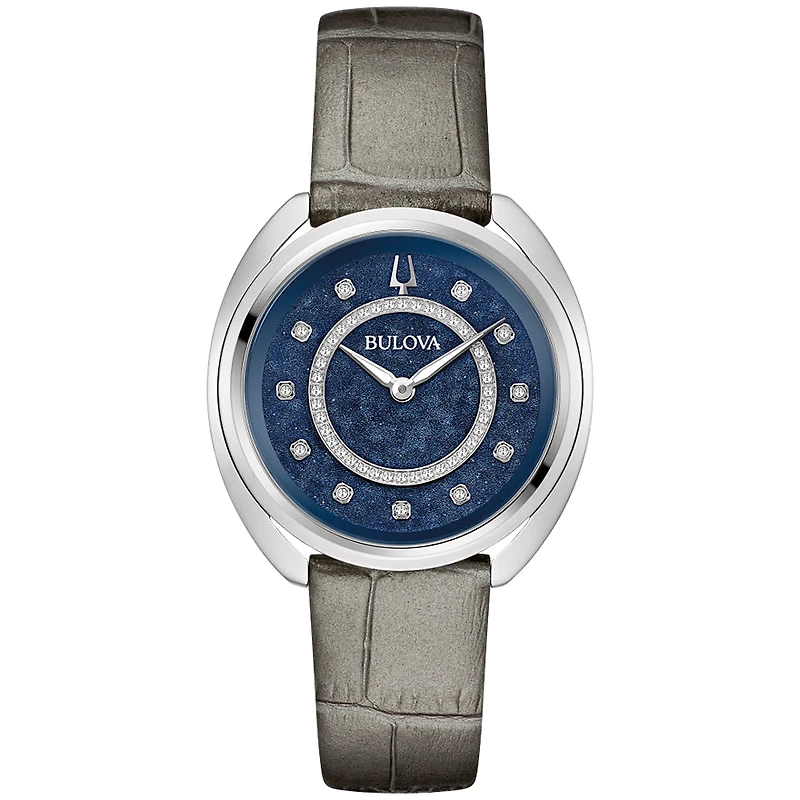 Bulova Duality Women's Blue Dial Quartz Watch | 96X160