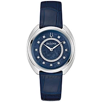 Bulova Duality Women's Blue Dial Quartz Watch | 96X160