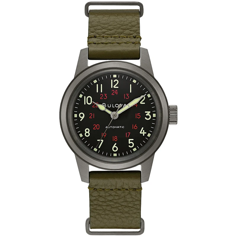 Bulova Hack Men's Automatic Watch | 98A255