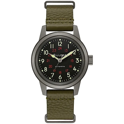 Bulova Hack Men's Automatic Watch | 98A255