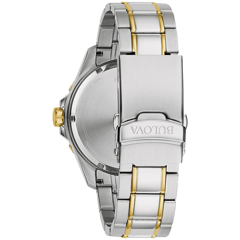 Bulova Marine Star Men's Blue Dial Watch | 98B384