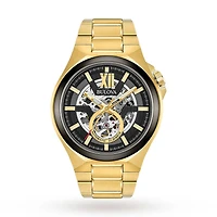 Bulova Men's Gold Tone Classic Automatic Watch | 98A178
