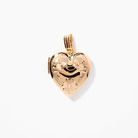 Heart Locket in 10K Yellow Gold