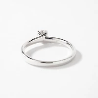 Diamond Solitaire Ring 14K White Gold (0.25ct tw)
