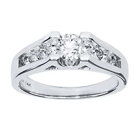 Diamond Engagement Ring 14K White Gold (1.00 ct tw)