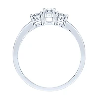 Diamond Anniversary Ring 10K White Gold (0.25ct tw)