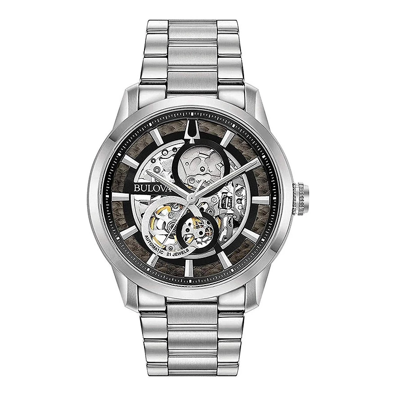Bulova Sutton Automatic Black Dial | 96A208