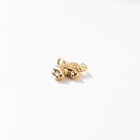 Elephant Pendant in 10K Yellow Gold