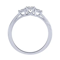 Three Stone Diamond Ring 10K Gold (0.20ct tw