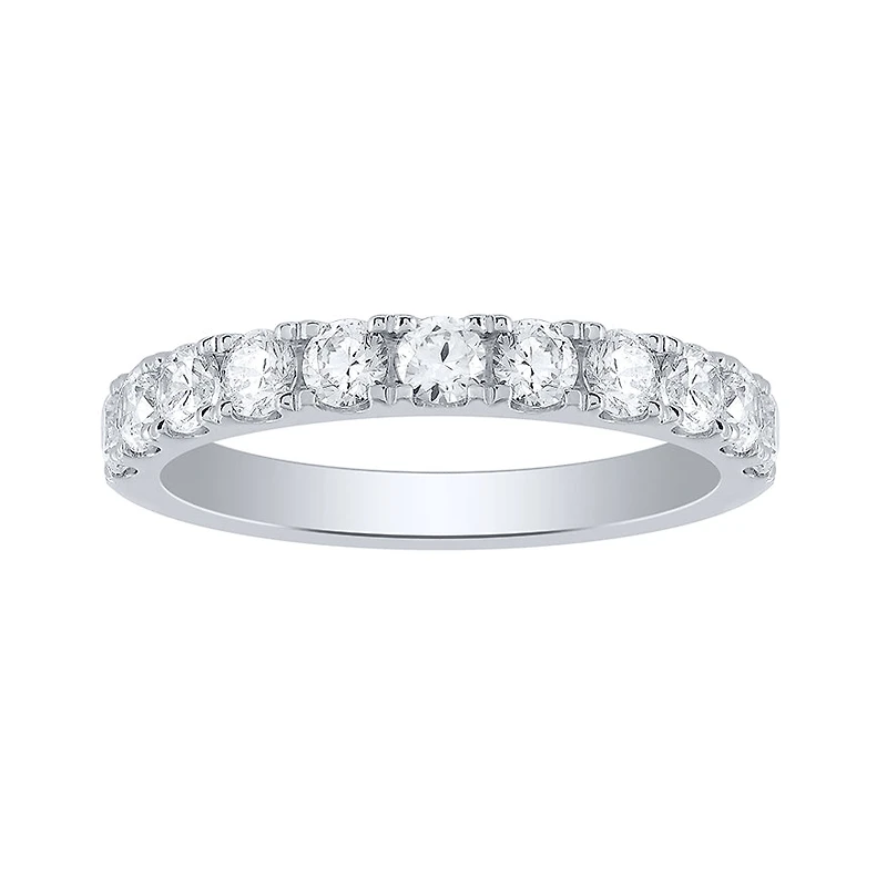 Diamond Anniversary Ring 14K White Gold (1.00 ct tw)