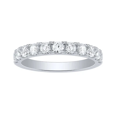 Diamond Anniversary Ring 14K White Gold (1.00 ct tw)