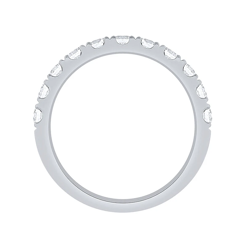 Diamond Anniversary Ring 14K White Gold (1.00 ct tw)