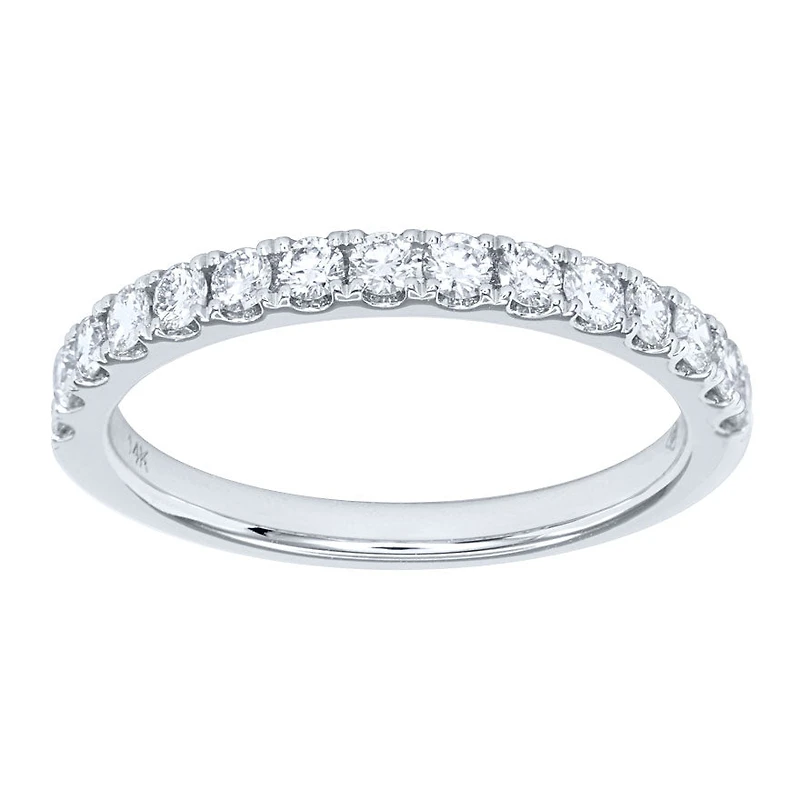 14K Gold Diamond Anniversary Band ( ct tw