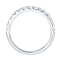 14K Gold Diamond Anniversary Band ( ct tw