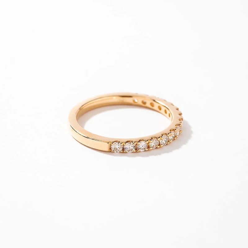 14K Yellow Gold Diamond Anniversary Band (0.50 ct tw)