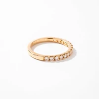 14K Yellow Gold Diamond Anniversary Band (0.50 ct tw)