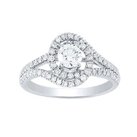 Diamond Engagement Ring 14K White Gold (1.00 ct tw)