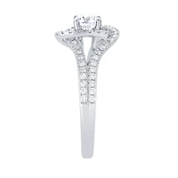 Diamond Engagement Ring 14K White Gold (1.00 ct tw)