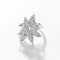 Diamond Dinner Ring 10K White Gold (1.50 ct tw)