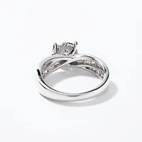 Diamond Engagement Ring 14K White Gold (1.00 ct tw)