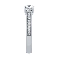 Diamond Engagement Ring 14K White Gold (0.75 ct tw)