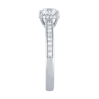Diamond Engagement Ring 14K White Gold (1.15 ct tw)