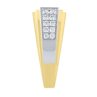 10K Yellow Gold Gent’s Diamond Ring (1.50 ct tw)