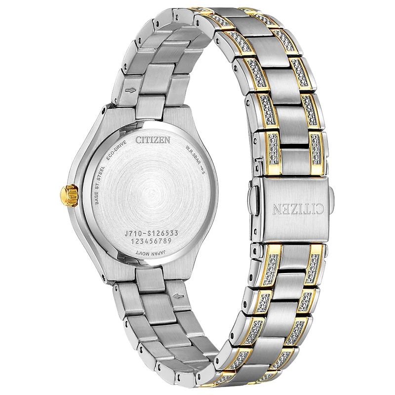 Citizen Silhouette Crystal Ladies Eco-Drive Watch | FE1234-50L