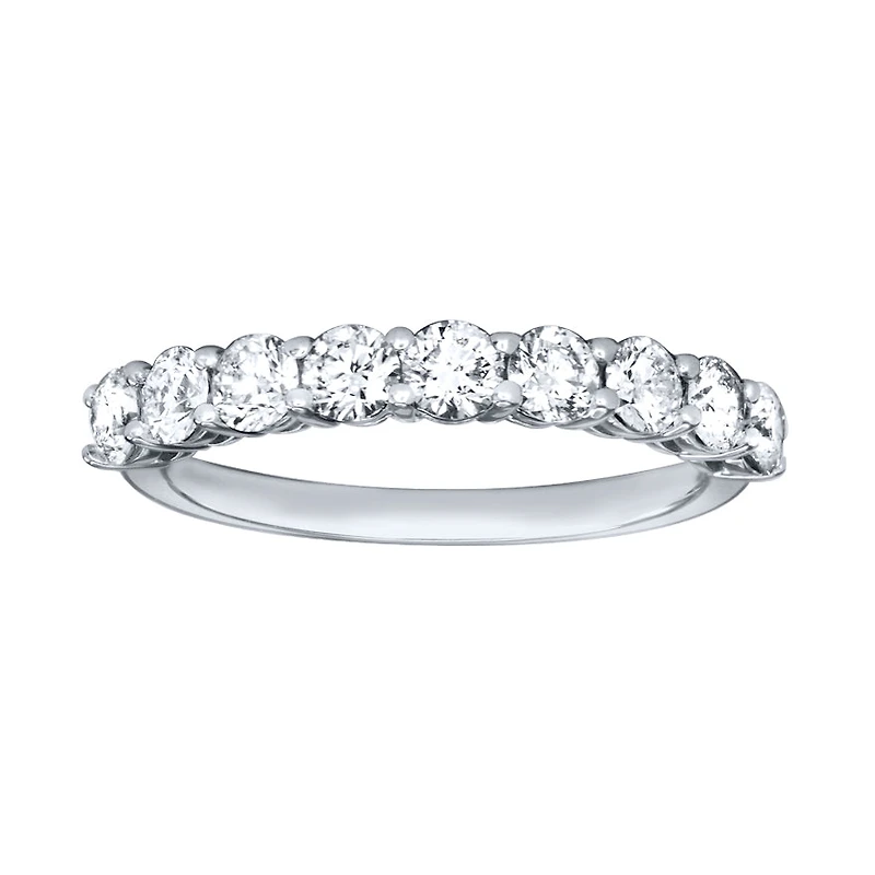 14K White Gold Canadian Diamond Anniversary Ring (1.00 ct tw)