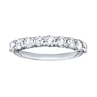 14K White Gold Canadian Diamond Anniversary Ring (1.00 ct tw)