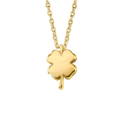Four Leaf Clover Charm Necklace