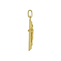 10K Yellow Gold Crucifix Cross Pendant