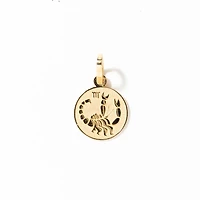 Scorpio Charm Pendant in 10K Yellow Gold