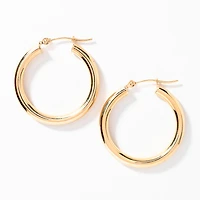 Hoop Earrings in 10K Yellow Gold