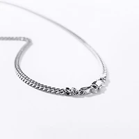 3.85mm Silver Miami Cuban Chain (24")