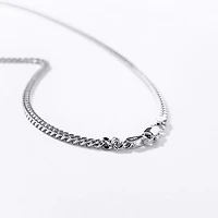3.85mm Silver Miami Cuban Chain (20")