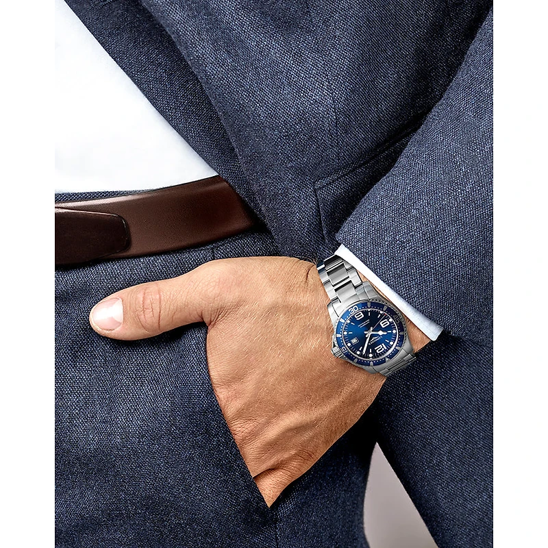 Longines HydroConquest 41MM Automatic Diving Watch | L3.742.4.96.6