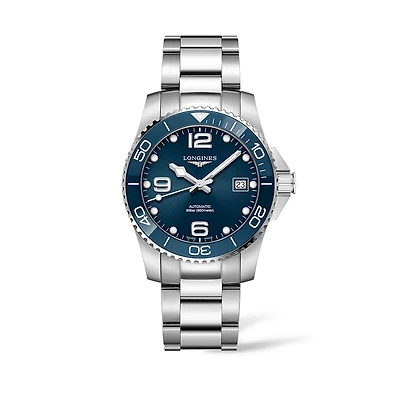 Longines HydroConquest 39mm Automatic Blue Dial Watch | L3.780.4.96.6