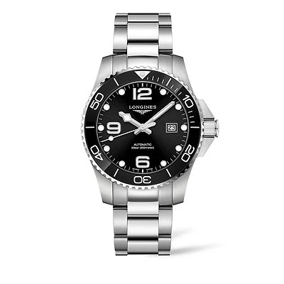 Longines HydroConquest 43mm Watch With Ceramic Bezel | L3.782.4.56.6