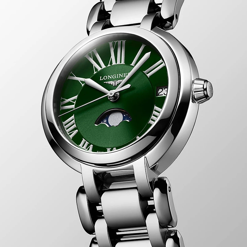 Longines Primaluna Green Dial Ladies Watch | L8.115.4.61.6