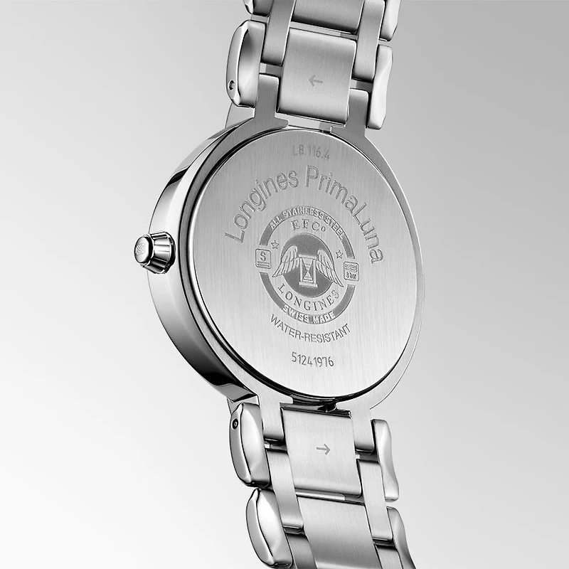 Longines PrimaLuna 34mm Quartz Watch | L8.116.4.87.6