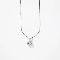 Lab Grown Diamond Necklace in 14K White Gold (2.00 ct tw)