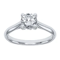 Lumina “Florence” (0.70 ct) Ideal Cut Solitaire Diamond Engagement Rin