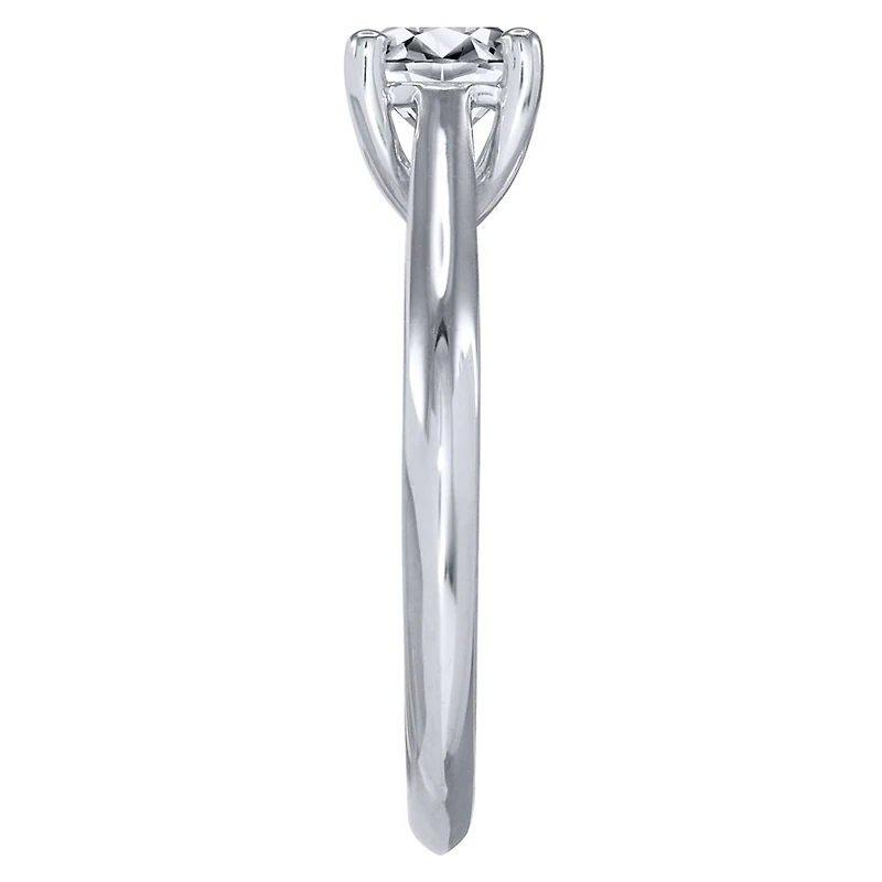 Lumina “Florence” (0.70 ct) Ideal Cut Solitaire Diamond Engagement Rin